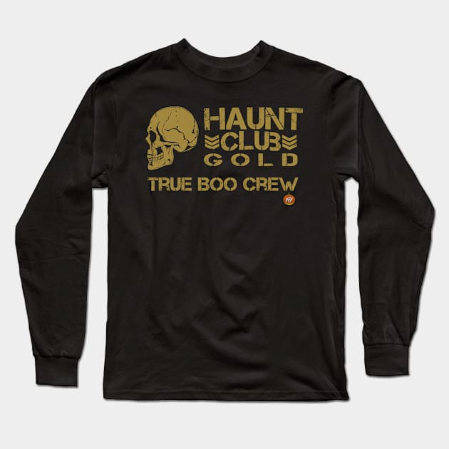 Haunt Club Gold Chest Crawl Long Sleeve T-Shirt by The Fall Horsemen